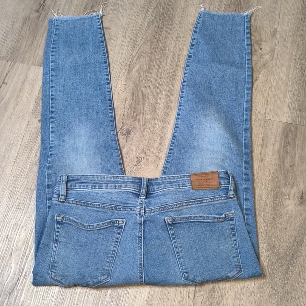 Lolita Super Skinny w/25" Inseam🍀Low Rise Lucky Brand Denim Jeans sac906 - Picture 3 of 8